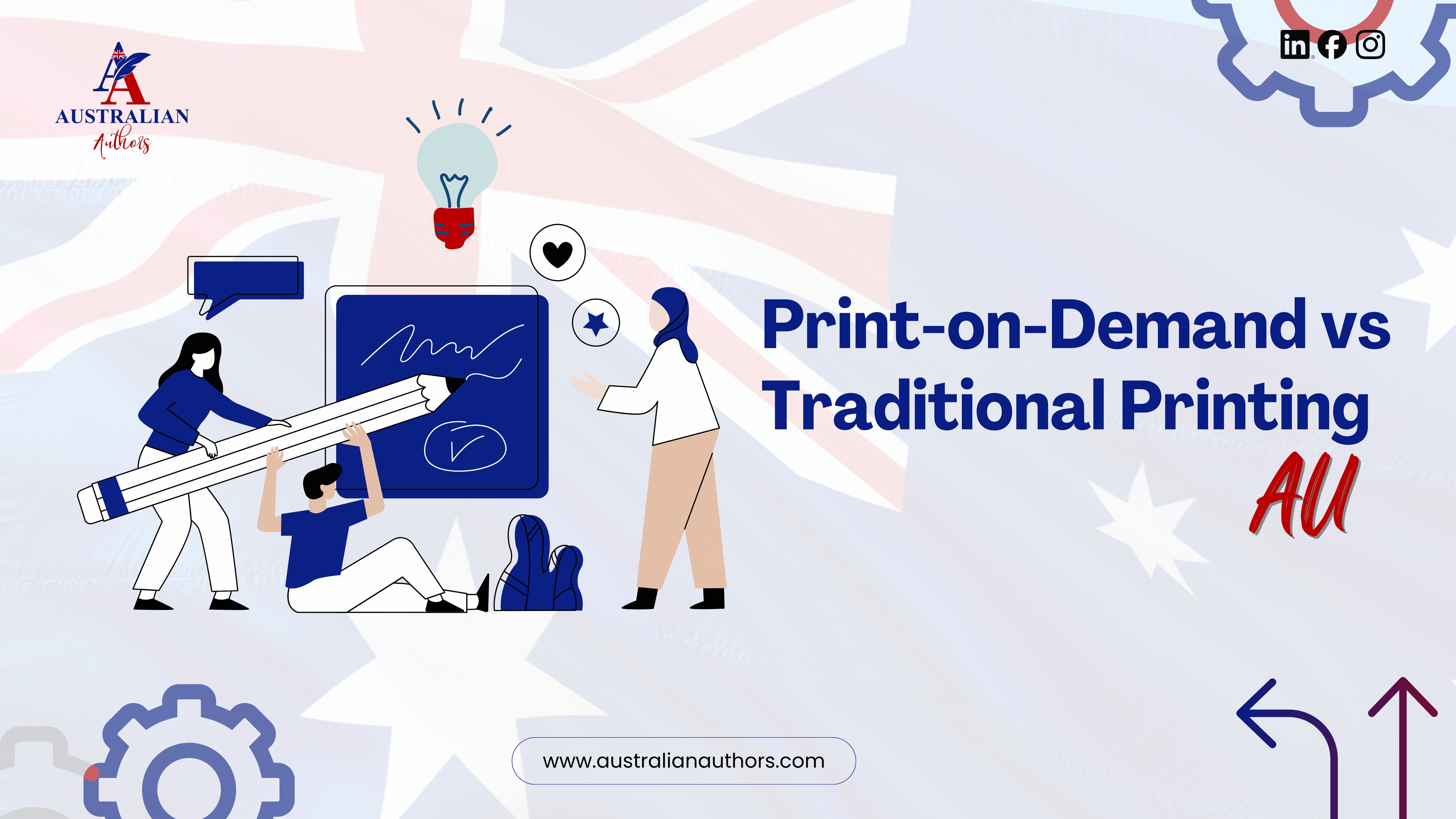 print-on-demand vs traditional printing in Australia